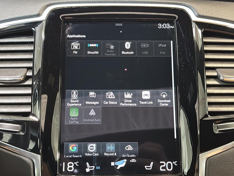 Volvo XC90 T8 RECHARGE 7 PLACES BOWER WILKINS  GPS TOIT CUIR 2021-31
