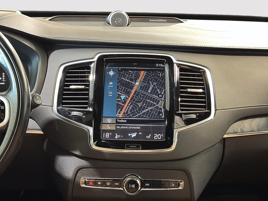 Volvo XC90 T8 RECHARGE 7 PLACES BOWER WILKINS  GPS TOIT CUIR 2021-26