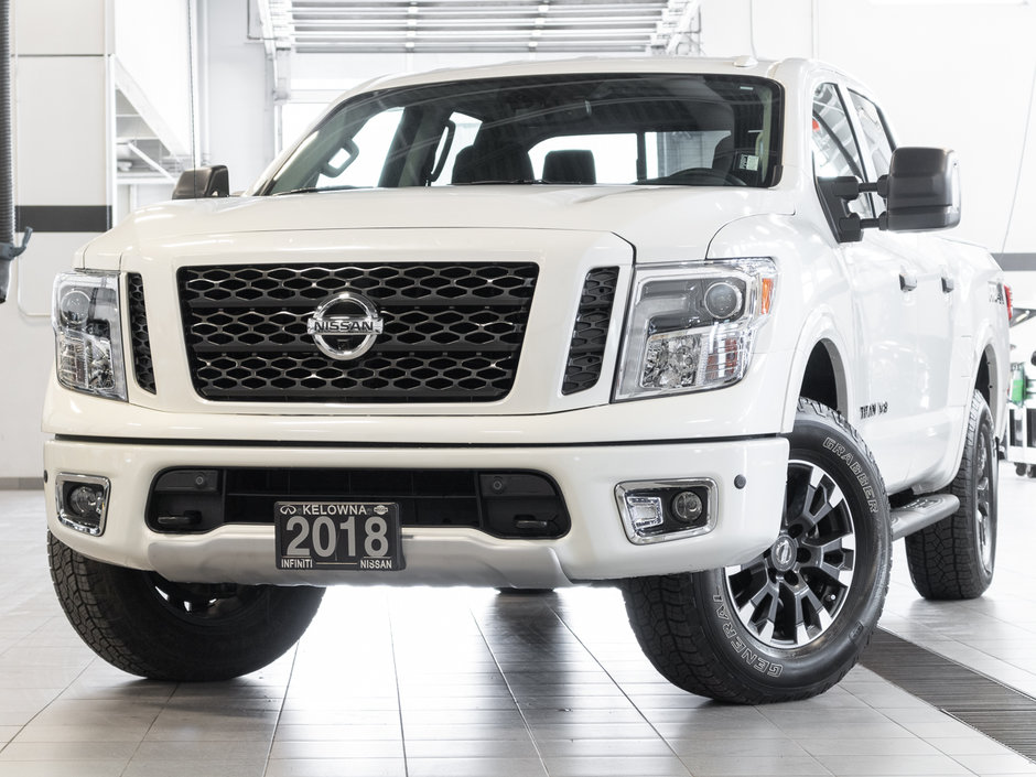 used 2018 nissan titan pro 4x