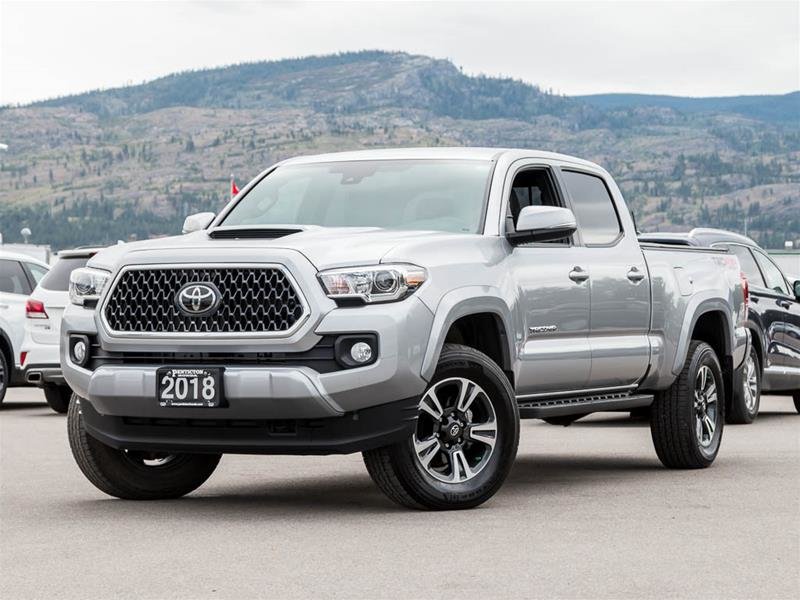 Penticton Honda | Used 2018 Tacoma 4x4 Double Cab V6 SR5 ...