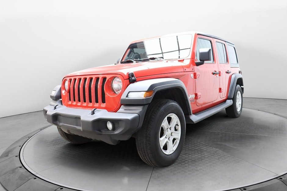 2018  Wrangler Unlimited Sport 4X4 in Chicoutimi, Quebec