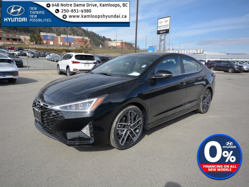 Kamloops Hyundai 2020 Hyundai Elantra Sport Dct Sunroof Leather Seats E20177