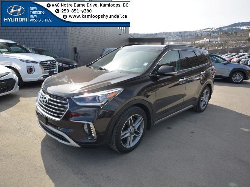 Kamloops Hyundai 2017 Hyundai Santa Fe Xl Limited With 6 Seats P20021a