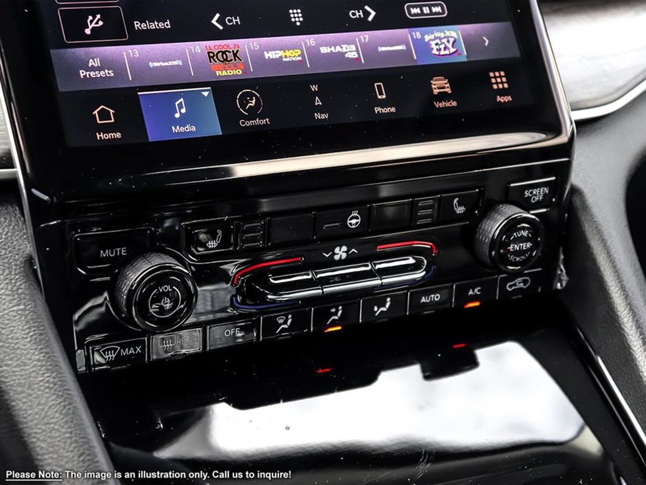 2024 Jeep Grand Cherokee L LIMITED IN DIAMOND BLACK EQUIPPED WITH A 3.6L V6 , 4X4 , 8SPD TF AUTO , 20INCH RIMS , PWR LIFTGATE , REMOTE START , PWR FRONT SE-21