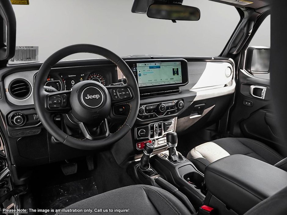 2024 Jeep Wrangler WILLYS IN GRANITE METALLIC EUQIPPED WITH A 3.6L V6 , 4X4 , 8SPD TF AUTO , SAFETY GROUP , TECH GROUP , CONVENIENCE GROUP , DANA W-18