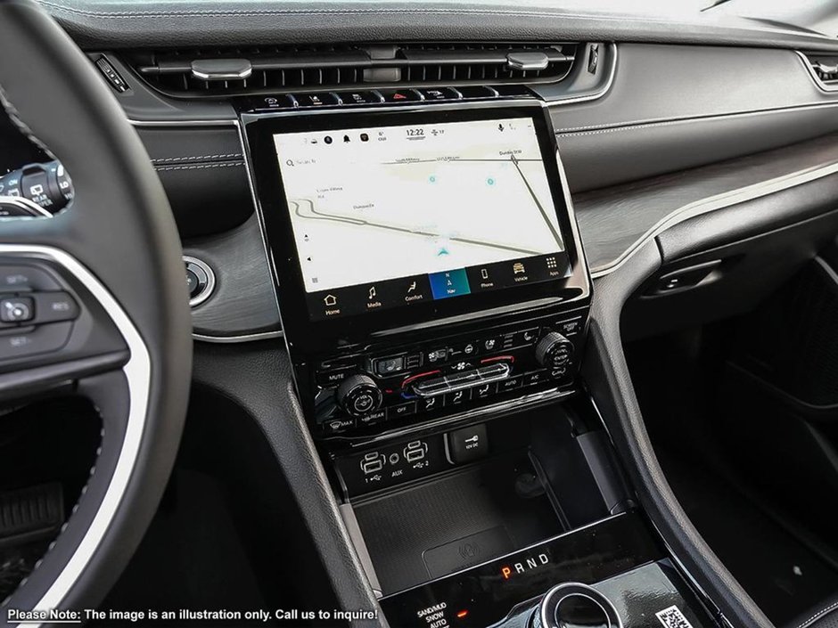 2024 Jeep Grand Cherokee LIMITED IN BALTIC GREY EQUIPPED WITH A 3.6L V6 , 4X4 , 8SPD TF AUTO , PANO SUNROOF , ALPINE AUDIO , BLACK APPEARANCE PCKG , 10.1-21