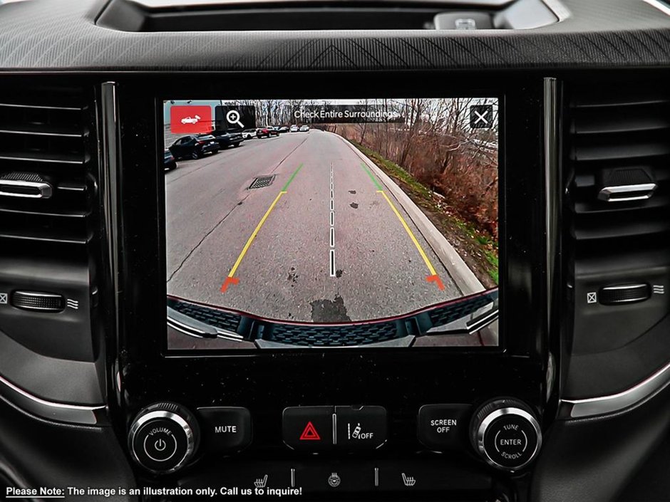 2025 Ram 1500 BIG HORN SPORT IN RED PEARL EQUIPPED WITH A 3.0L TRIN TURBO HURRICANE I6 , 4X4 , 8SPD AUTO , 125L TANK , TRAILER BRAKE CONTROL ,-22