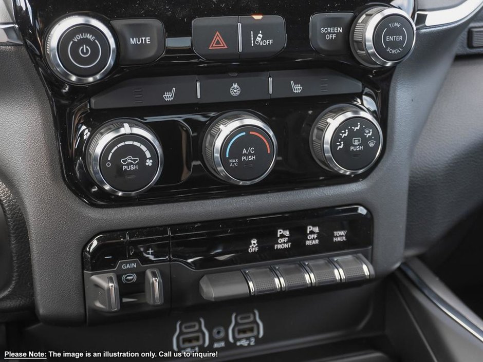 2025 Ram 1500 BIG HORN IN BRIGHT WHITE EQUIPPED WITH A 3.6L V6 W/ETORQUE , 4X4 , 8SPD AUTO , TRAILER BRAKE CONTROL , 20INCH RIMS , BIG HORN LV-19