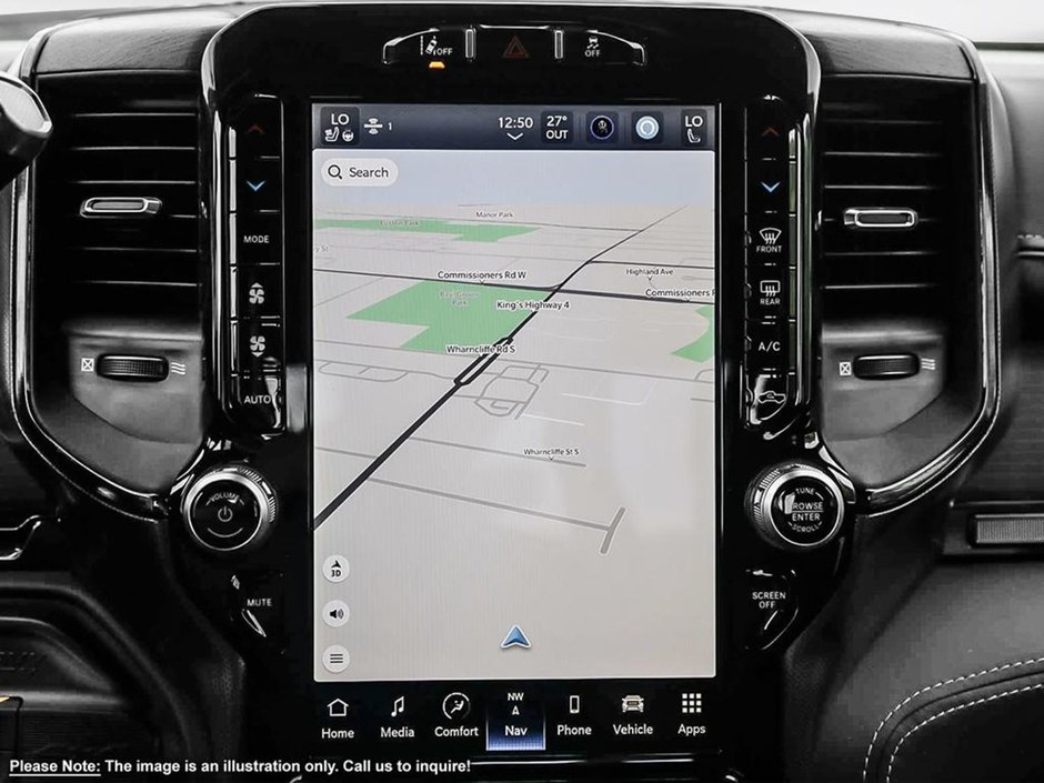 2023 Ram 2500 LIMITED NIGHT EDITION, 6.7L CUMMINS TURBO DIESEL I6, 12 UCONNECT 5 W/NAV, 360 CAMERA, ADAPTIVE CRUISE, SUNROOF-22