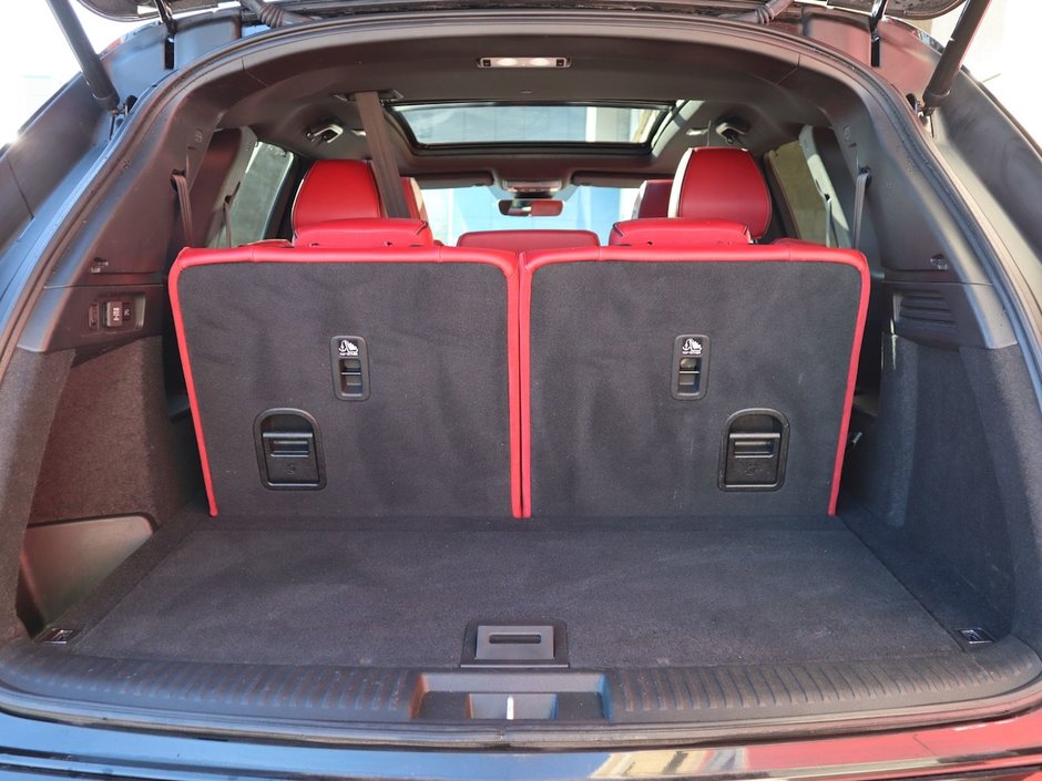 2022 Acura MDX A-SPEC IN BLACK EQUIPPED WITH A 3.5L V6 , SH AWD , 10SPD AUTO , DUAL EXHAUST , RED LEATHER HEATED/VENTED SEATS , PREMIUM AUDIO ,-9