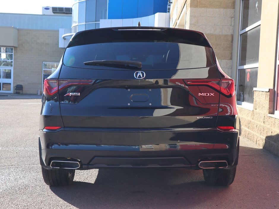 2022 Acura MDX A-SPEC IN BLACK EQUIPPED WITH A 3.5L V6 , SH AWD , 10SPD AUTO , DUAL EXHAUST , RED LEATHER HEATED/VENTED SEATS , PREMIUM AUDIO ,-8