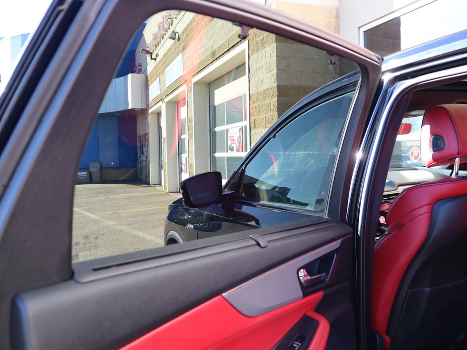 2022 Acura MDX A-SPEC IN BLACK EQUIPPED WITH A 3.5L V6 , SH AWD , 10SPD AUTO , DUAL EXHAUST , RED LEATHER HEATED/VENTED SEATS , PREMIUM AUDIO ,-30