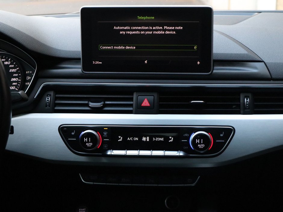 2018 Audi S4 SEDAN PROGRESSIV IN RED EQUIPPED WITH A 3.0L TURBO V6 , QUATTRO AWD , 8SPD AUTO , LEATHER HEATED SEATS , PREMIUM AUDIO , DUAL ZONE AC-24