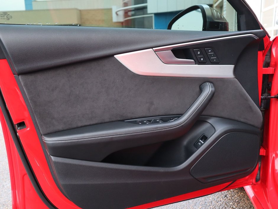 2018 Audi S4 SEDAN PROGRESSIV IN RED EQUIPPED WITH A 3.0L TURBO V6 , QUATTRO AWD , 8SPD AUTO , LEATHER HEATED SEATS , PREMIUM AUDIO , DUAL ZONE AC-15