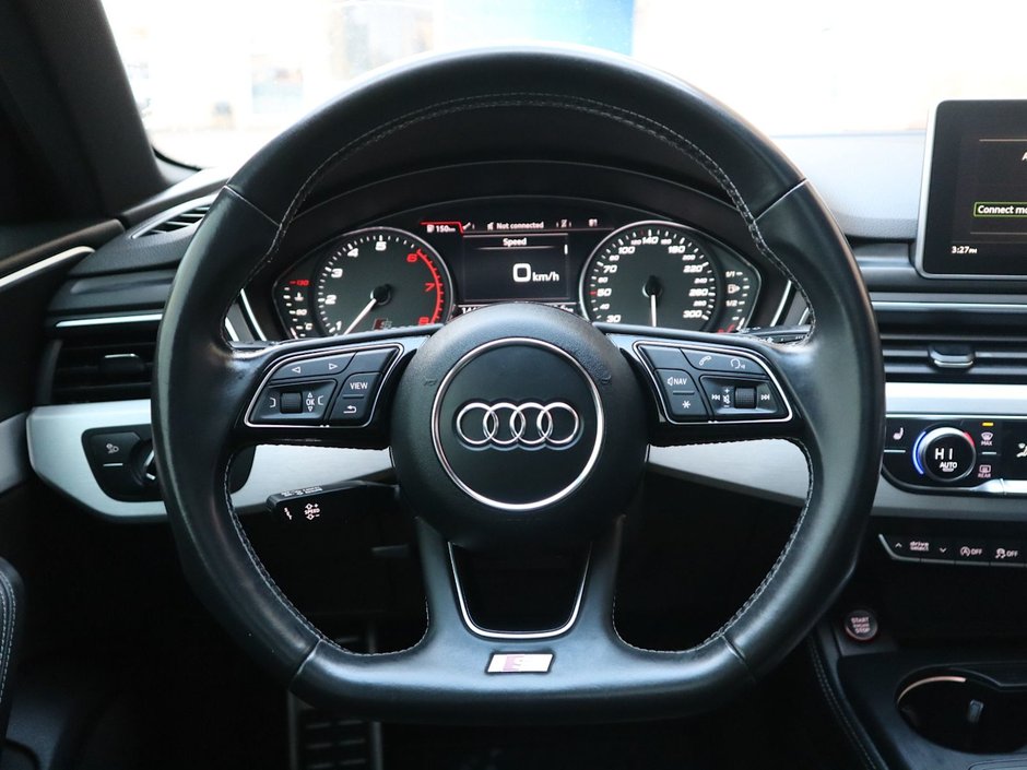 2018 Audi S4 SEDAN PROGRESSIV IN RED EQUIPPED WITH A 3.0L TURBO V6 , QUATTRO AWD , 8SPD AUTO , LEATHER HEATED SEATS , PREMIUM AUDIO , DUAL ZONE AC-26