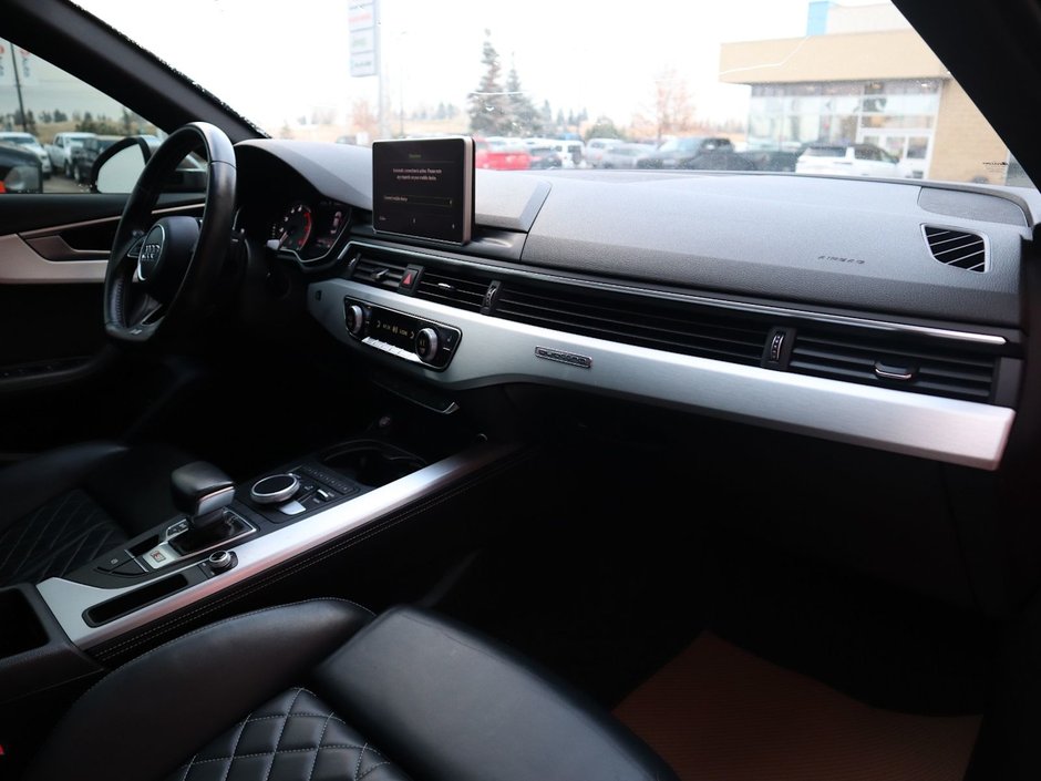 2018 Audi S4 SEDAN PROGRESSIV IN RED EQUIPPED WITH A 3.0L TURBO V6 , QUATTRO AWD , 8SPD AUTO , LEATHER HEATED SEATS , PREMIUM AUDIO , DUAL ZONE AC-20