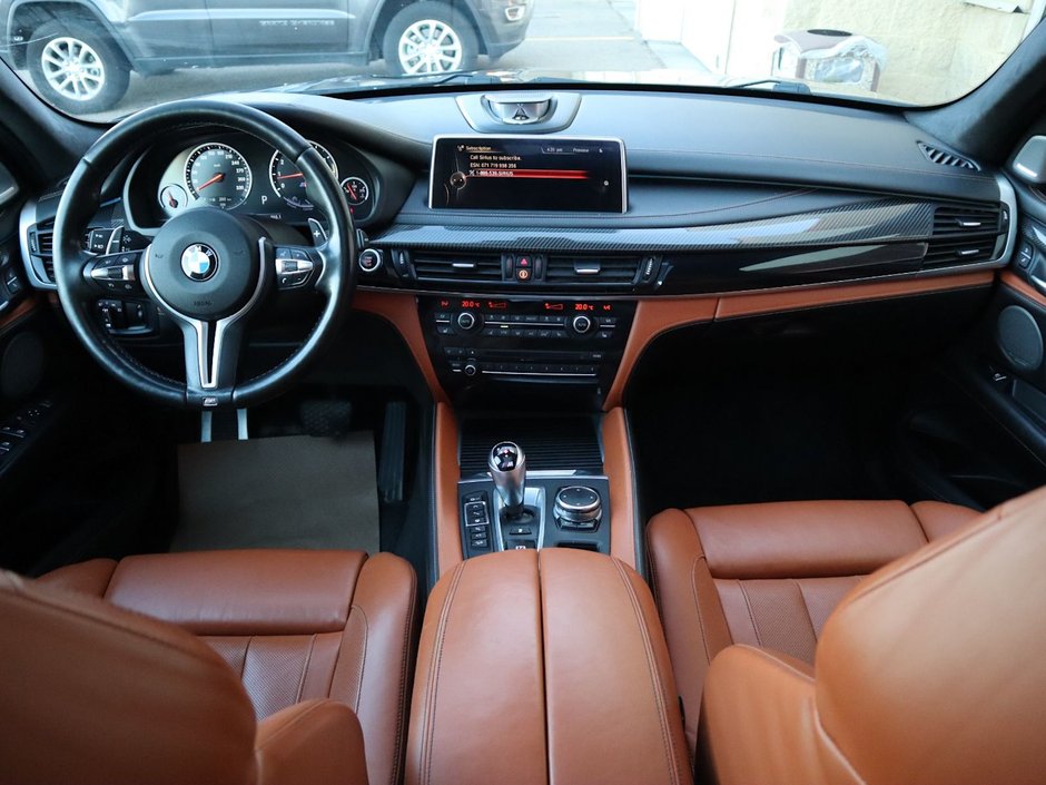 2016 BMW X5 M M IN BLACK EQUIPPED WITH A TWIN TURBO 4.4L V8 , AWD , 8SPD AUTO , QUATTRO EXHAUST , PREMIUM AUDIO , NAV , SUNROOF , DUAL ZONE AC-26