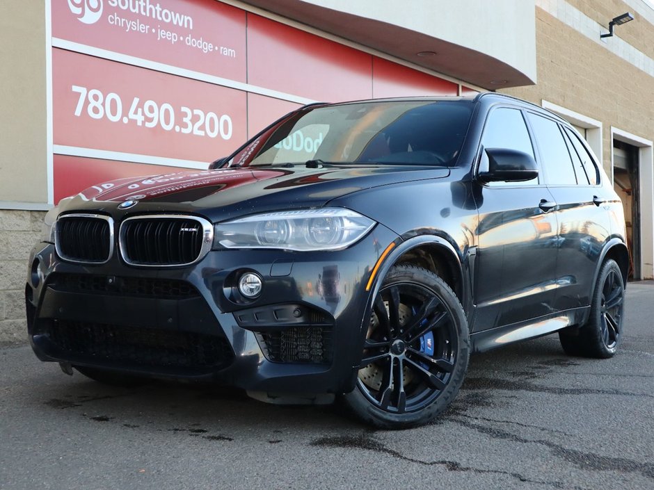 2016 BMW X5 M M IN BLACK EQUIPPED WITH A TWIN TURBO 4.4L V8 , AWD , 8SPD AUTO , QUATTRO EXHAUST , PREMIUM AUDIO , NAV , SUNROOF , DUAL ZONE AC-0