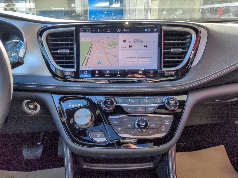 2024 Chrysler Pacifica Hybrid PREMIUM S APPEARANCE IN BRIGHT WHITE EQUIPPED WITH A 3.6L V6 HYBRID , FWD , EFLITE AUTO , SAFETY SPHERE , NAPPA LEATHER HEATED/V-18