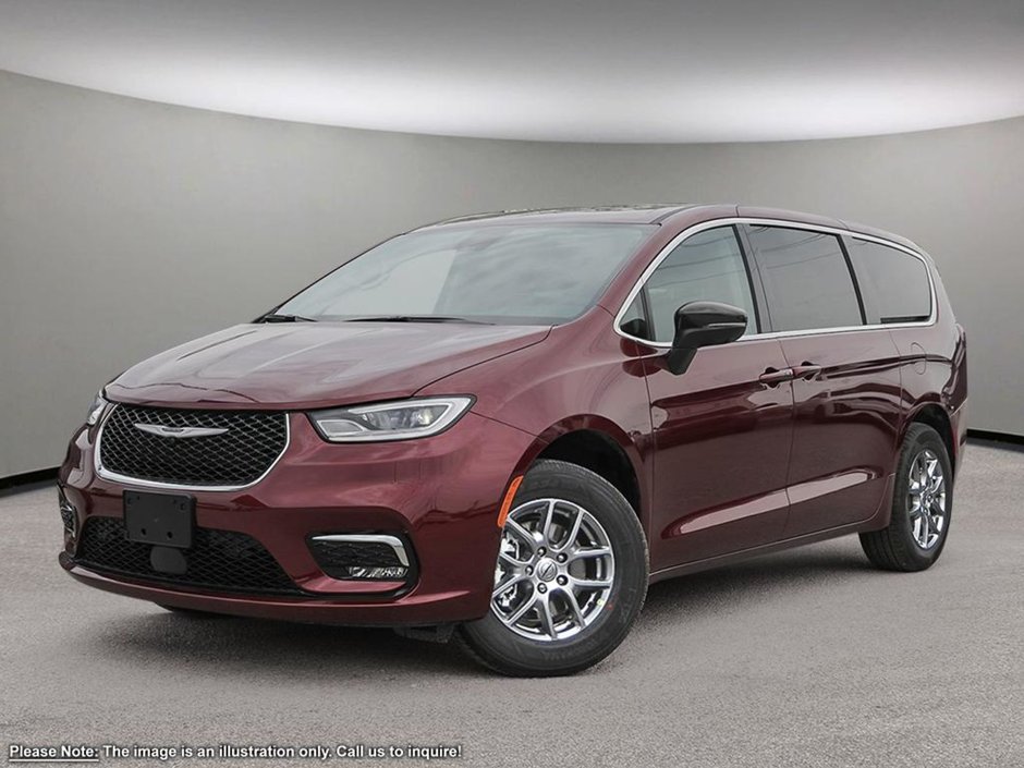 2024 Chrysler Pacifica TOURING IN RED HOT PEARL EQUIPPED WITH A 3.6L V6 , FWD , 9SPD AUTO , PWR LIFTGATE , DUAL SLIDING DOORS , TRI ZONE AC , HEATED SE-0