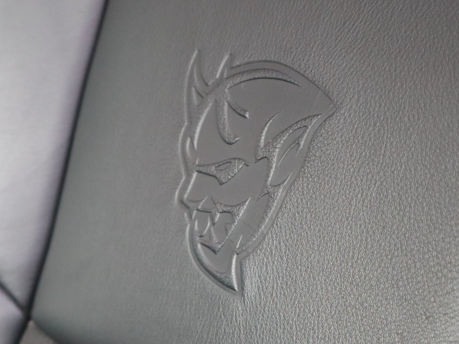 2018 Dodge Challenger SRT DEMON IN PLUM CRAZY PEARL EQUIPPED WITH A 6.2L SRT SUPERCHARGED V8 , 8SPD HIGH PERF TF AUTO , RWD , SUNROOF , GRAPHICS PCKG-19