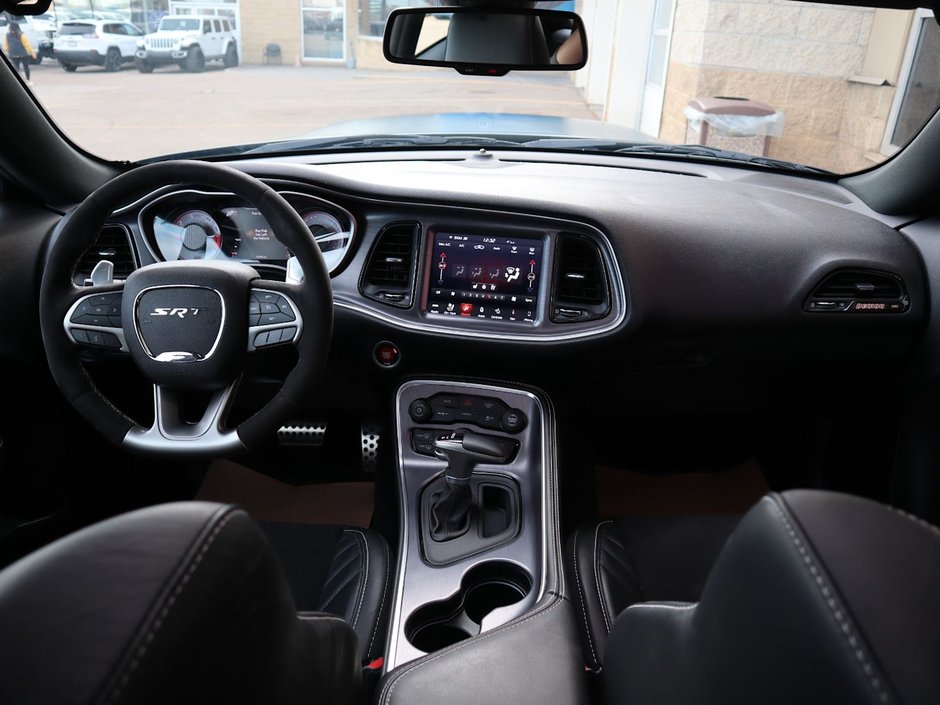 2018 Dodge Challenger SRT DEMON IN PLUM CRAZY PEARL EQUIPPED WITH A 6.2L SRT SUPERCHARGED V8 , 8SPD HIGH PERF TF AUTO , RWD , SUNROOF , GRAPHICS PCKG-24