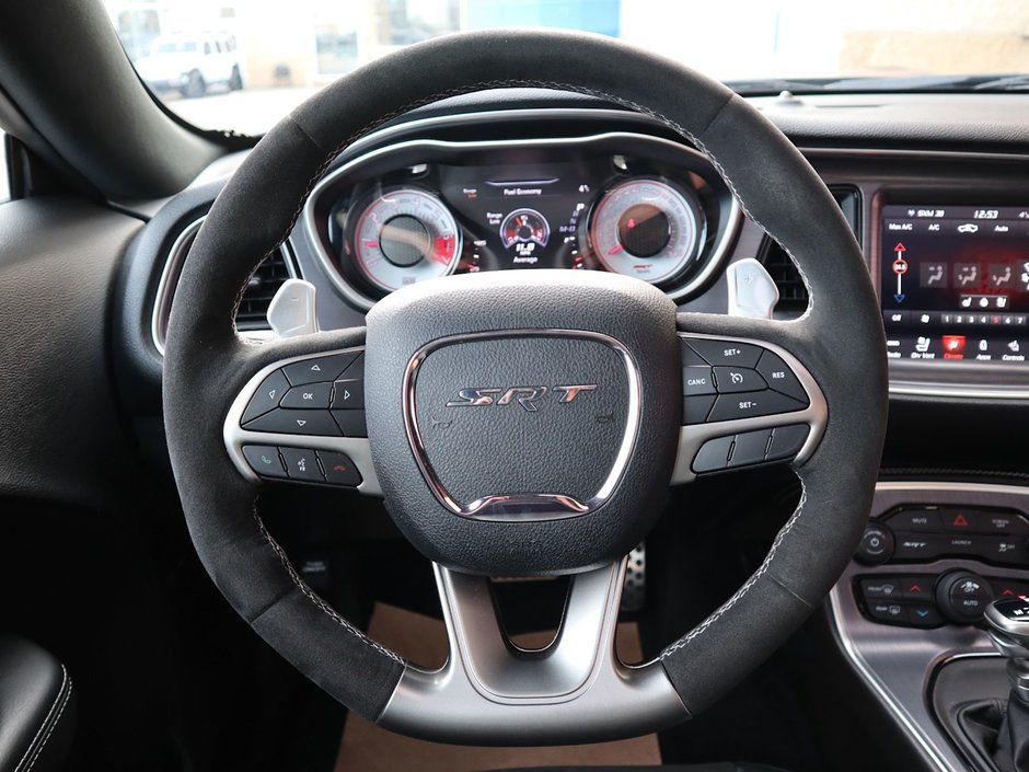 2018 Dodge Challenger SRT DEMON IN PLUM CRAZY PEARL EQUIPPED WITH A 6.2L SRT SUPERCHARGED V8 , 8SPD HIGH PERF TF AUTO , RWD , SUNROOF , GRAPHICS PCKG-27