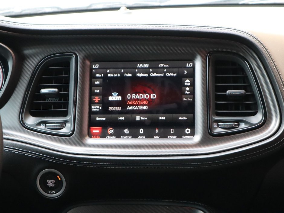 2022 Dodge Challenger SCAT PACK 392 SHAKER IN SMOKE SHOW GREY EQUIPEPD WITH A 6.4L SRT HEMI V8 , RWD , 8SPD TF AUTO , NAPPA LEATHER/ALCANTARA HEATED/V-24