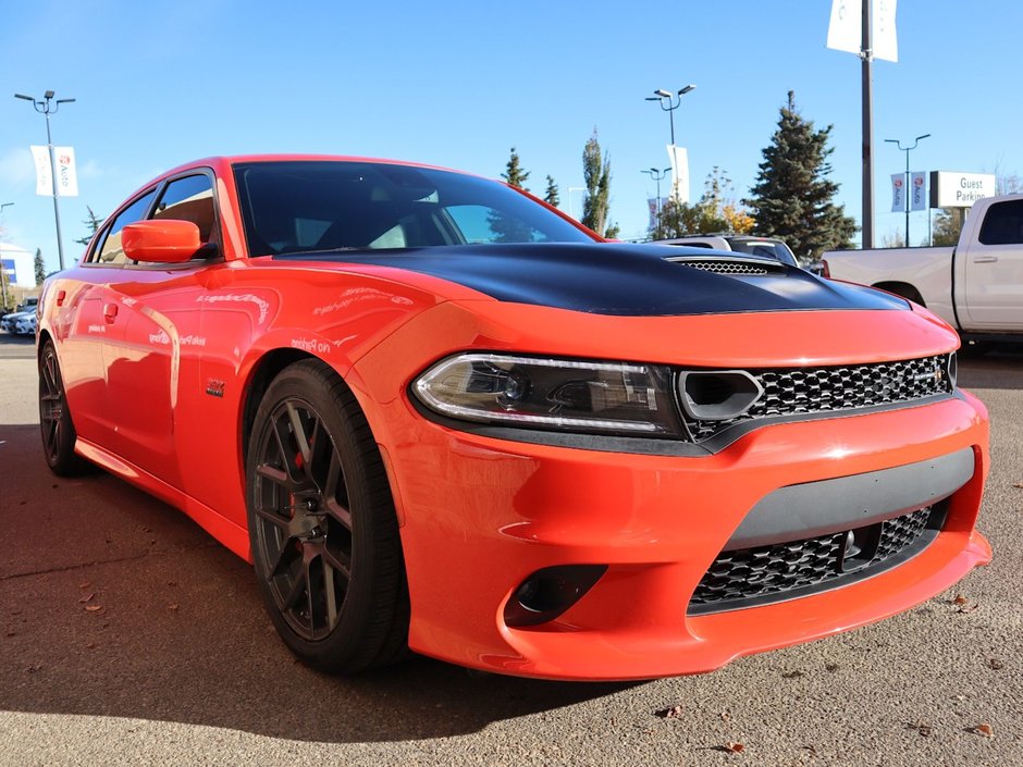 2022 Dodge Charger SCAT PACK 392 IN GO MANGO ORANGE EQUIPPED WITH A 6.4L HEMI SRT V8 , RWD , 8SPD TF AUTO , 20INCH RIMS , ADAPTIVE DAMPING SUSPENSI-10