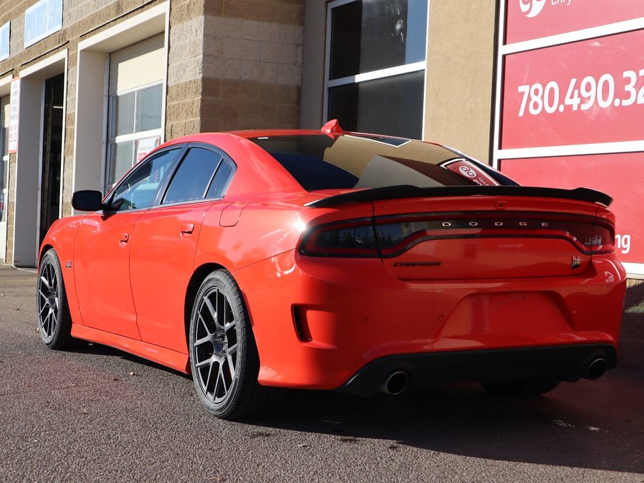 2022 Dodge Charger SCAT PACK 392 IN GO MANGO ORANGE EQUIPPED WITH A 6.4L HEMI SRT V8 , RWD , 8SPD TF AUTO , 20INCH RIMS , ADAPTIVE DAMPING SUSPENSI-7