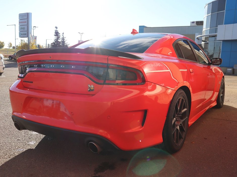 2022 Dodge Charger SCAT PACK 392 IN GO MANGO ORANGE EQUIPPED WITH A 6.4L HEMI SRT V8 , RWD , 8SPD TF AUTO , 20INCH RIMS , ADAPTIVE DAMPING SUSPENSI-9