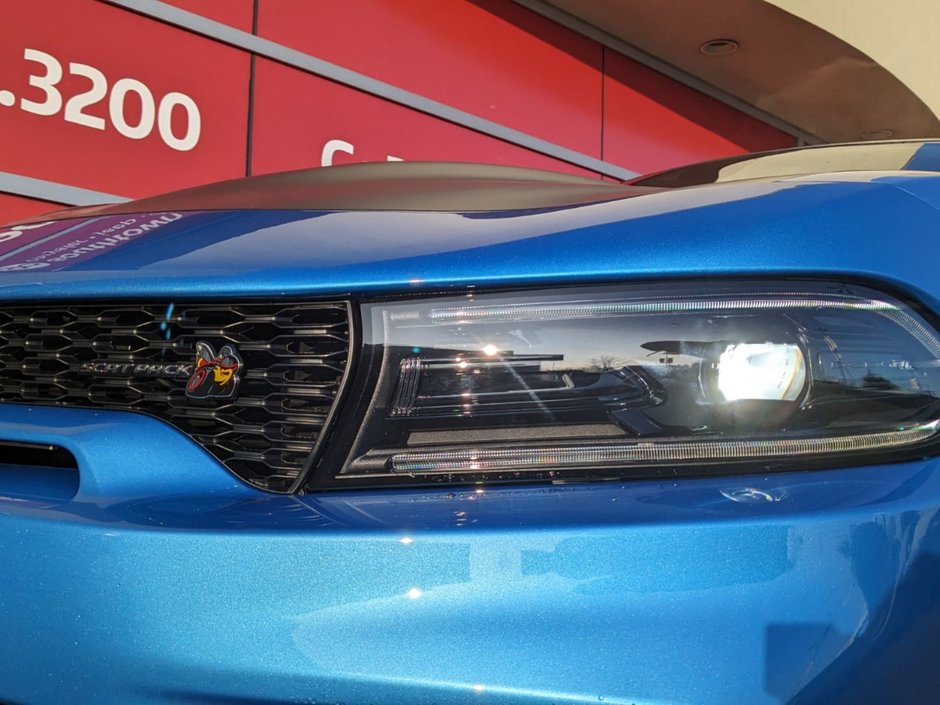 2023 Dodge Charger SCAT PACK 392 WIDEBODY, 6.4L SRT HEMI V8, 8.4 UCONNECT 4 W/NAV, 19SPKR HARMAN/KARDON GREENEDGE SPKRS, SUNROOF, WIDEBODY COMPETIT-3