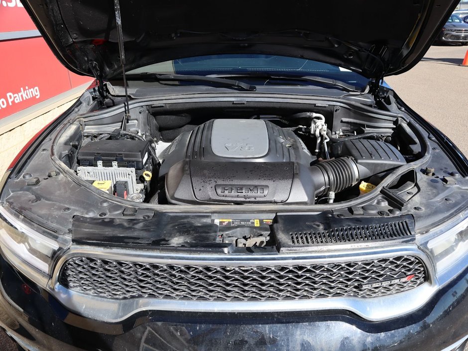 2022 Dodge Durango CITADEL IN DB BLACK EQUIPPED WITH A 5.7L HEMI V8 , AWD , 8SPD TF AUTO , 19 SPEAKER HK AUDIO , ANODIZED PLATINUM APPEARANCE PCKG-29