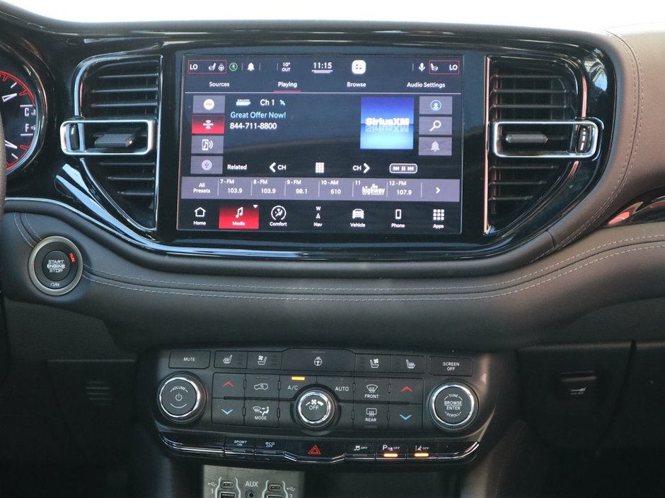 2022 Dodge Durango CITADEL IN DB BLACK EQUIPPED WITH A 5.7L HEMI V8 , AWD , 8SPD TF AUTO , 19 SPEAKER HK AUDIO , ANODIZED PLATINUM APPEARANCE PCKG-24