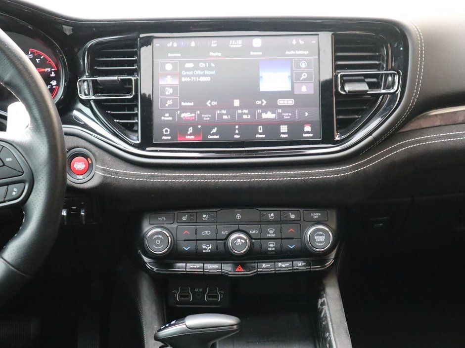 2022 Dodge Durango SRT 392 IN DB BLACK EQUIPPED WITH A 6.4L HEMI SRT V8 , AWD , 8SPD TF AUTO , 19 SPEAKER HK AUDIO , SUNROOF , 2ND ROW CONSOLE , BR-25