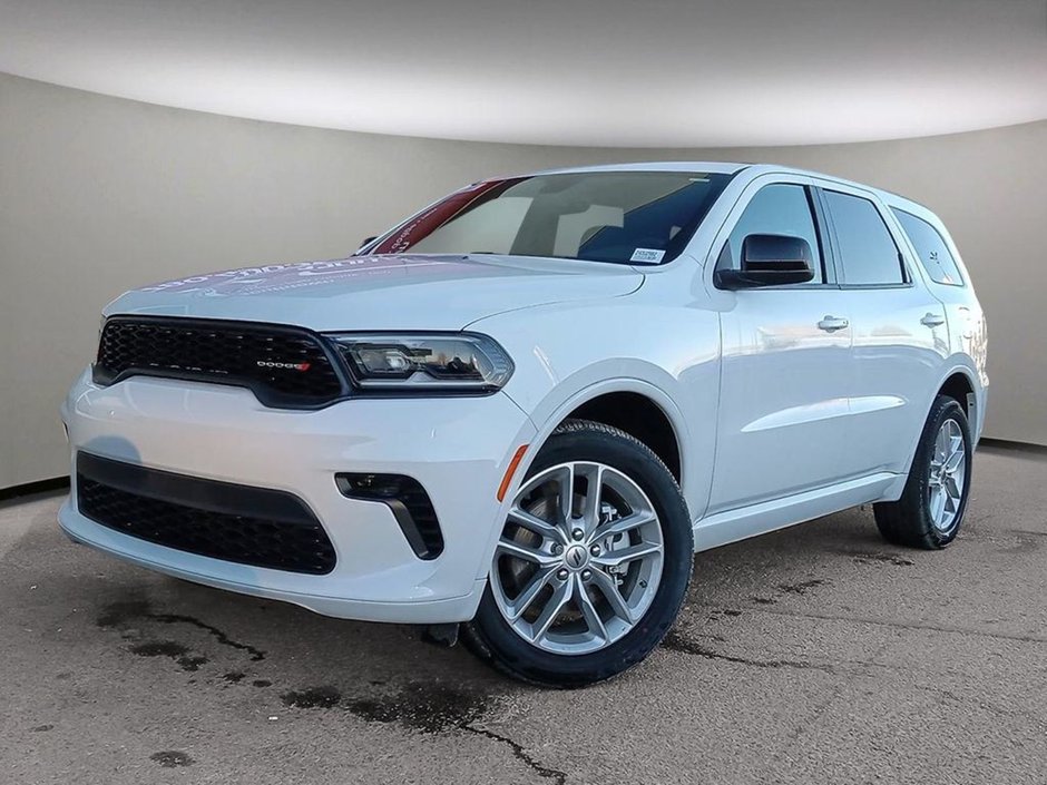 2024 Dodge Durango GT IN WHITE KNUCKLE EQUIPPED WITH A 3.6L V6 , AWD , 8SPD AUTO , LED LIGHTS , BACKUP CAM , PARK SENSE REAR , BSM/RCPD , REMOTE ST-0