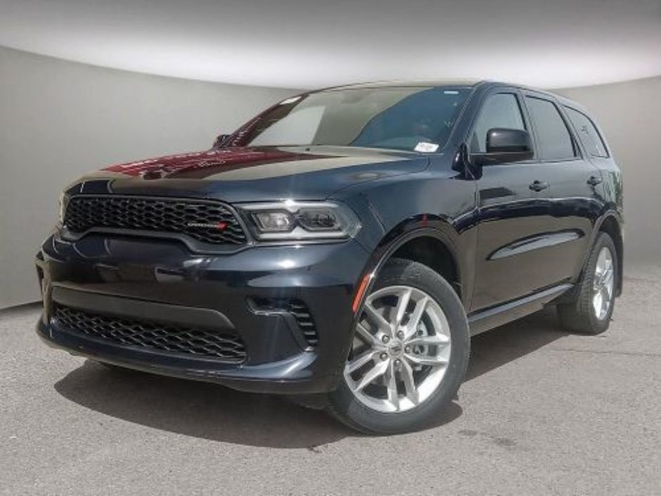 2024 Dodge Durango GT IN NIGHT MOVES BLUE EQUIPPED WITH A 3.6L V6 , AWD , 8SPD AUTO , BACKUP CAM , PARK SENSE REAR , HEATED SEATS + WHEEL , POWER L-0