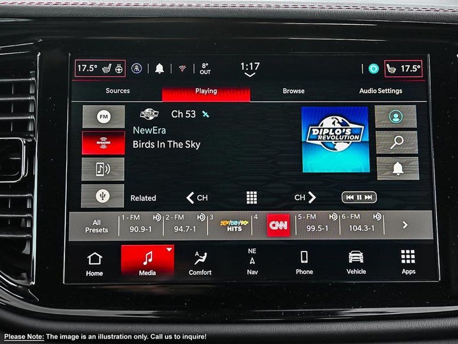 2024 Dodge Durango DEMO SPECIAL!!! - GT PREMIUM IN WHITE KNUCKLE EQUIPPED WITH A 3.6L V6 , AWD , 8SPD AUTO , 2ND ROW CAPTAINS CHAIRS , BLACKTOP PCK-17