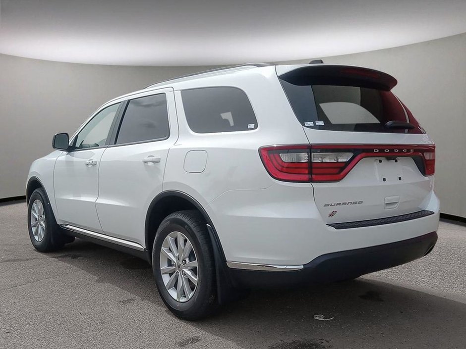 2024 Dodge Durango SXT IN WHITE KNUCKLE EQUIPPED WITH A 3.6L V6 , AWD , 8SPD AUTO , CLOTH HEATED SEATS + SW , 3RD ROW SEATING GROUP , BACKUP CAM ,-3