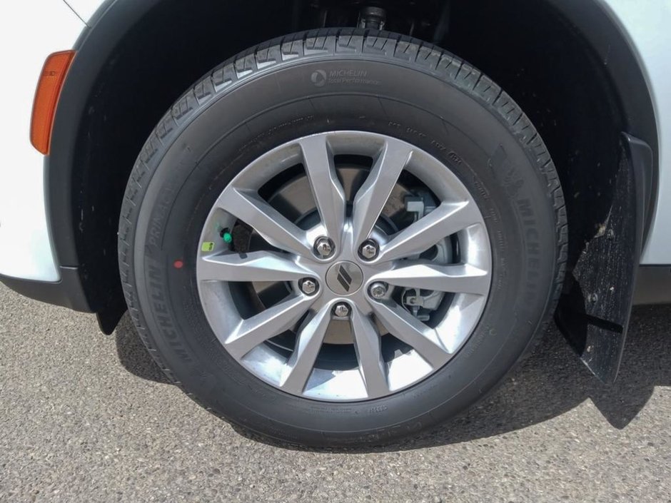 2024 Dodge Durango SXT IN WHITE KNUCKLE EQUIPPED WITH A 3.6L V6 , AWD , 8SPD AUTO , 3RD ROW SEATING GROUP , HEATED SEATS + SW , BACKUP CAM , BSM/RC-9