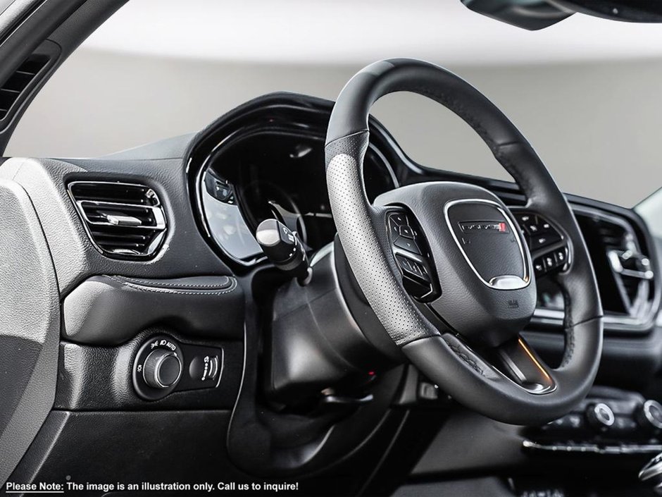 2024 Dodge Durango SXT + IN WHITE KNUCKLE EQUIPPED WITH A 3.6L V6 , AWD , 8SPD AUTO , 3RD ROW SEATING GROUP , HEATED SEATS + SW , ADV CRUISE , FCW-9