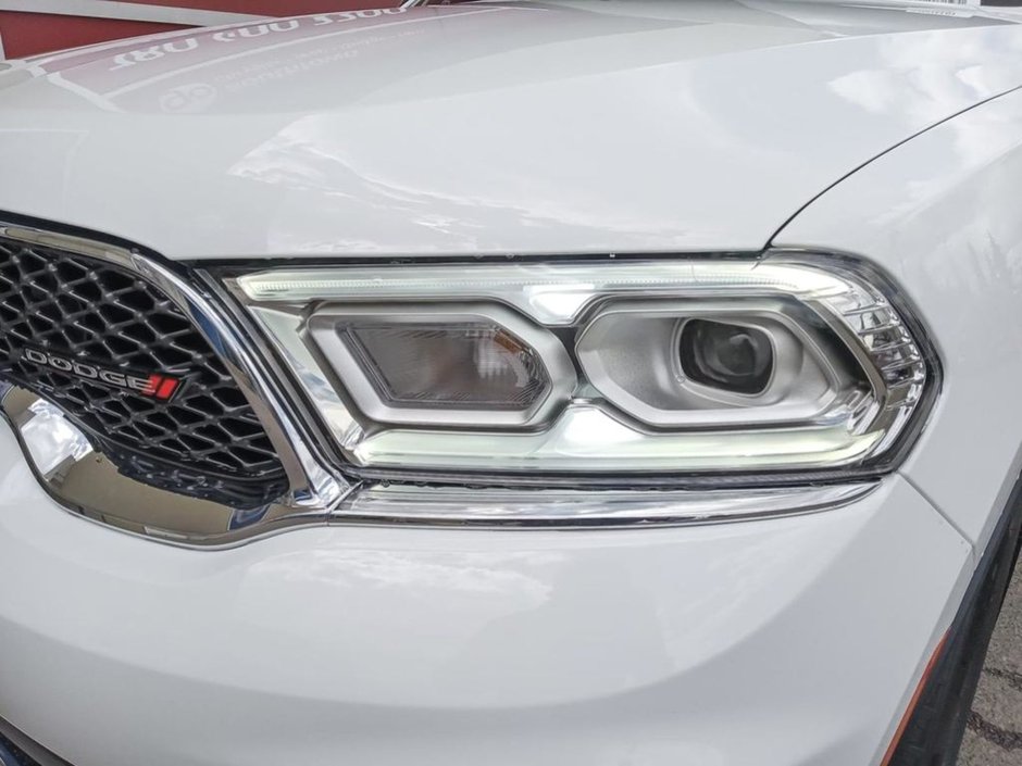 2024 Dodge Durango SXT IN WHITE KNUCKLE EQUIPPED WITH A 3.6L V6 , 8SPD AUTO , AWD , THIRD ROW SEATING GROUP , HEATED SEATS + SW , BACKUP CAM , BSM/-8