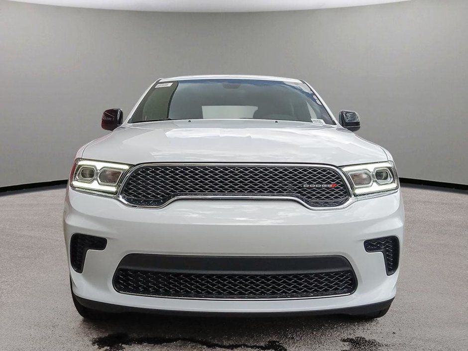 2024 Dodge Durango SXT IN WHITE KNUCKLE EQUIPPED WITH A 3.6L V6 , 8SPD AUTO , AWD , THIRD ROW SEATING GROUP , HEATED SEATS + SW , BACKUP CAM , BSM/-1