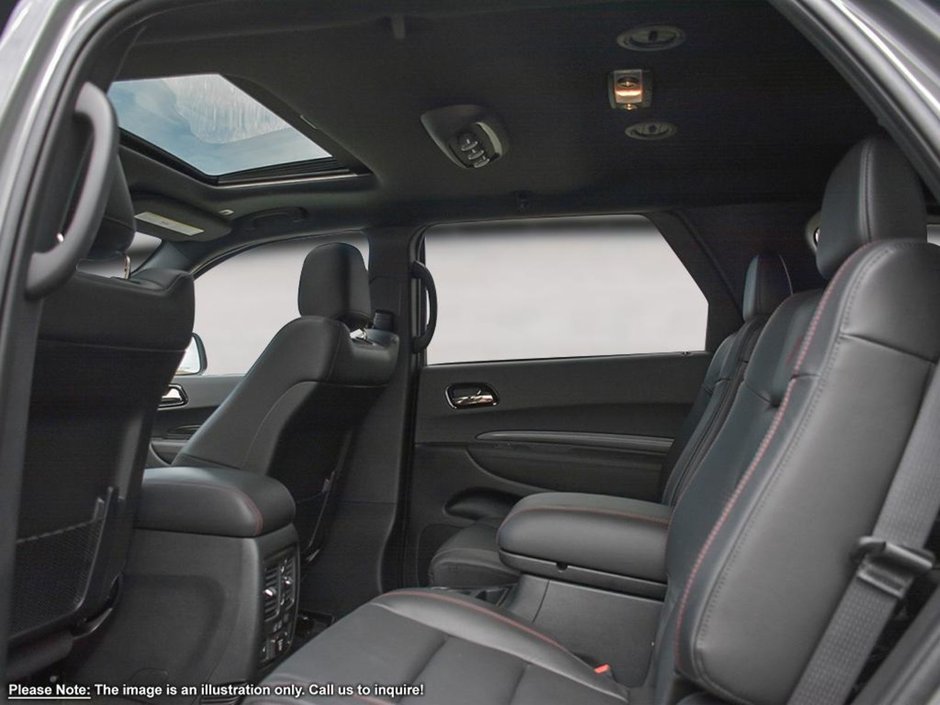 2025 Dodge Durango R/T IN DESTROYER GREY EQUIPPED WITH A 5.7L HEMI V8 , AWD , 8SPD AUTO , BLACKTOP PCKG , 20INCH RIMS , SUNROOF , BSM , ADV CRUISE-19