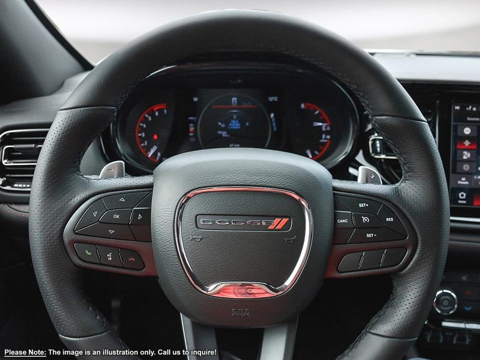 2025 Dodge Durango R/T IN DESTROYER GREY EQUIPPED WITH A 5.7L HEMI V8 , AWD , 8SPD AUTO , BLACKTOP PCKG , 20INCH RIMS , SUNROOF , BSM , ADV CRUISE-11