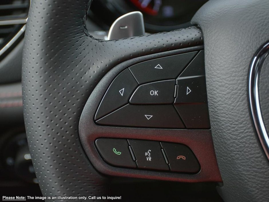 2025 Dodge Durango R/T IN DESTROYER GREY EQUIPPED WITH A 5.7L HEMI V8 , AWD , 8SPD AUTO , BLACKTOP PCKG , 20INCH RIMS , SUNROOF , BSM , ADV CRUISE-13