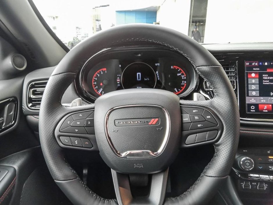 2025 Dodge Durango GT IN WHITE KNUCKLE EQUIPPED WITH A 3.6L V6 , 8SPD TF AUTO , AWD , LED LIGHTS , BACKUP CAM , PARK SENSE REAR , BSM/RCPD , PUSH S-13