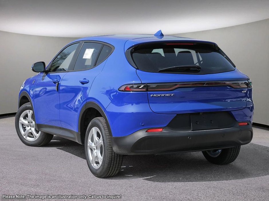 2024 Dodge HORNET GT IN BLUE BAYOU EQUIPPED WITH A 2.0L TURBO I4 , 9SPD AUTO , AWD , TRACK PACK , 20INCH RIMS , ALCANTARA SEATS , HEATED SEATS + S-3