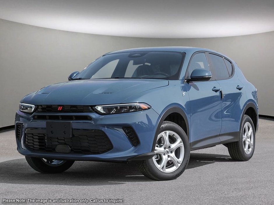 2024 Dodge HORNET GT IN BLUE STEEL EQUIPPED WITH A 2.0L TURBO I4 , AWD , 9SPD AUTO , COLD WEATHER GROUP , HEATED SEATS + SW , REMOTE START , DIGIT-0