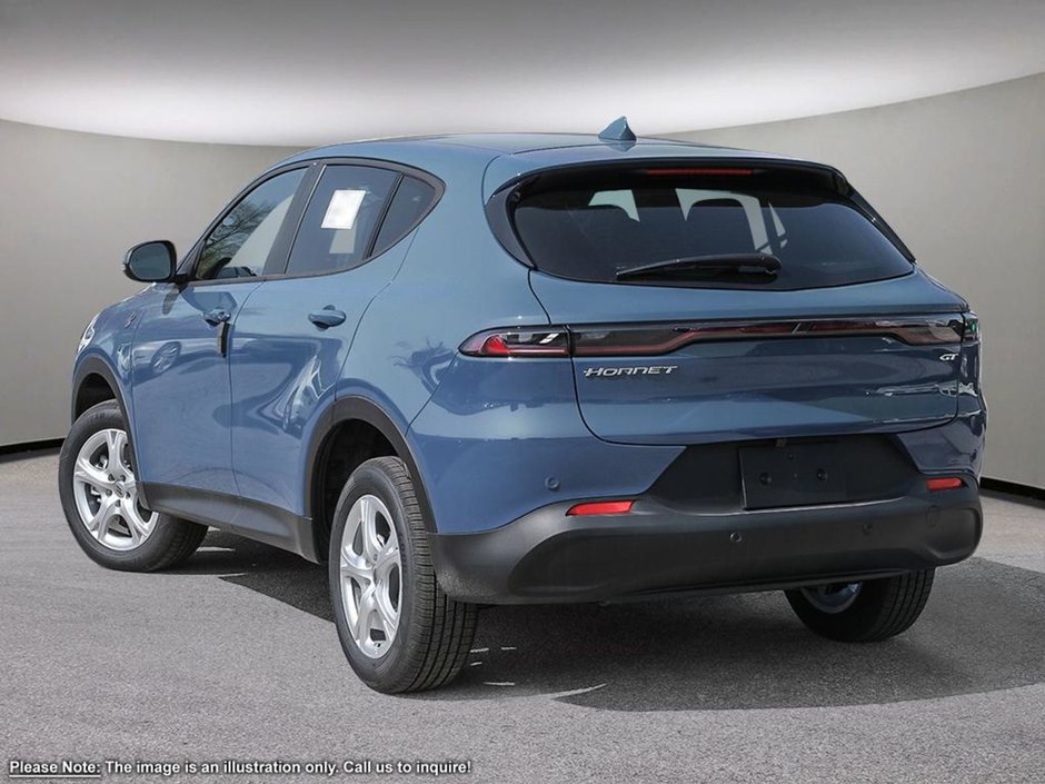 2024 Dodge HORNET GT IN BLUE STEEL EQUIPPED WITH A 2.0L TURBO I4 , AWD , 9SPD AUTO , COLD WEATHER GROUP , HEATED SEATS + SW , REMOTE START , DIGIT-3